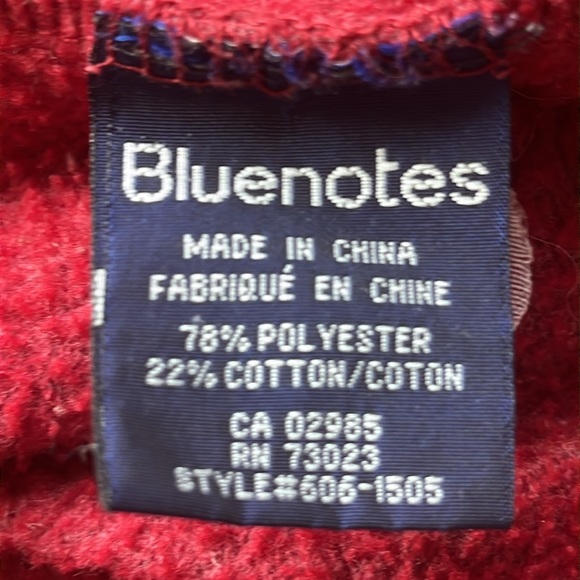 classic bluenotes drawstring zip up hoodie - Picture 7 of 7